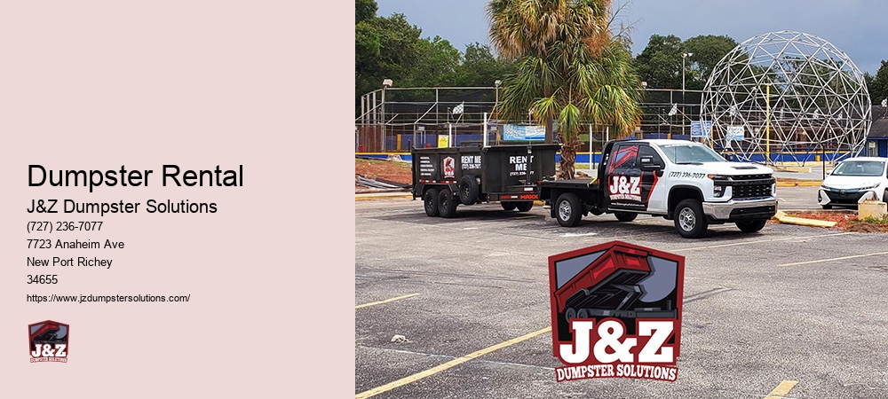 Roll-off Dumpster Rental